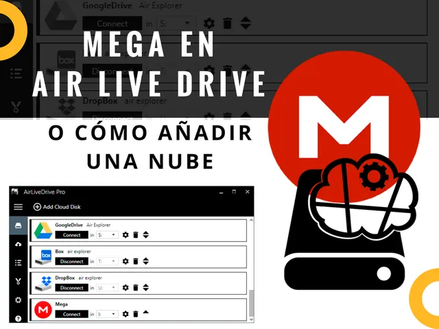 Mega en Air Live Drive o cómo añadir una nube