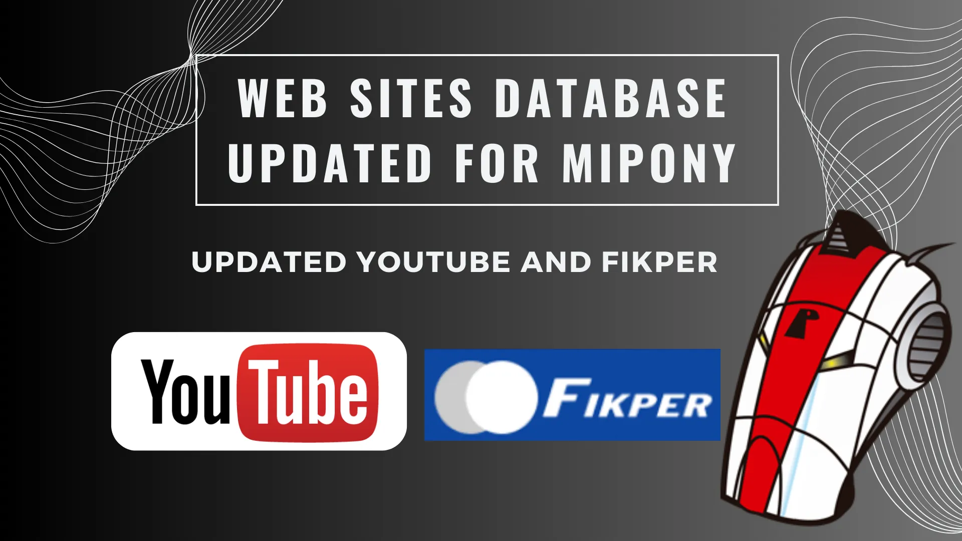 Web Sites Database updated for Mipony