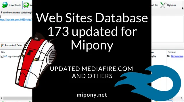 Web Sites Database 173 updated for Mipony