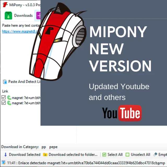 Mipony 3.0.5, new version
