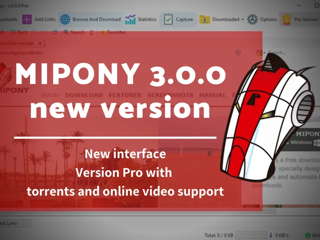 Mipony 3.0.0, new versión