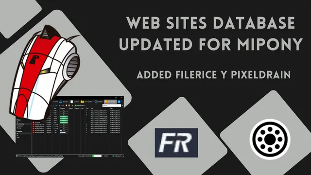 Web Sites Database updated for Mipony