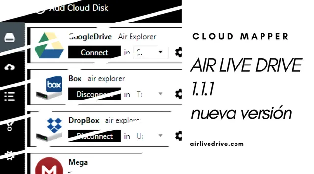 Air Live Drive 1.1.1, nueva versión