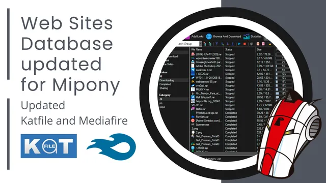Web Sites Database updated for Mipony