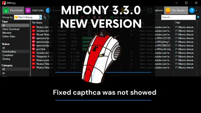 Mipony 3.3.0, new version