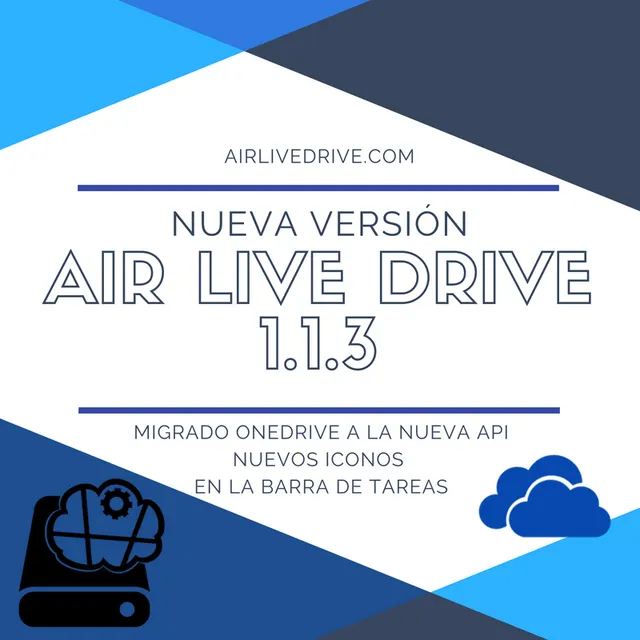 Air Live Drive 1.1.3, nueva versión