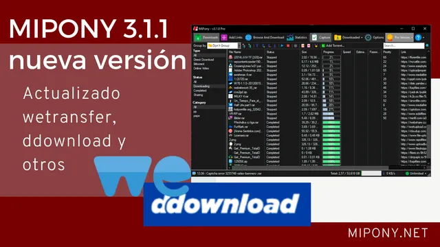 Mipony 3.1.1, nueva versión