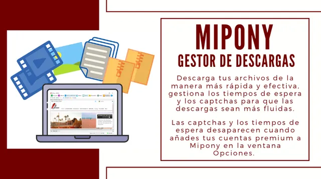 Mipony, gestiona captchas y tiempos de espera