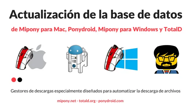 Actualización de la base de datos