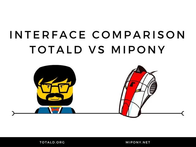 Mipony vs. TotalD: interface comparison