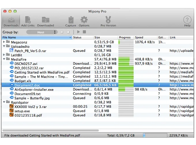 Direct downloads, Bittorrents and Youtube videos 2