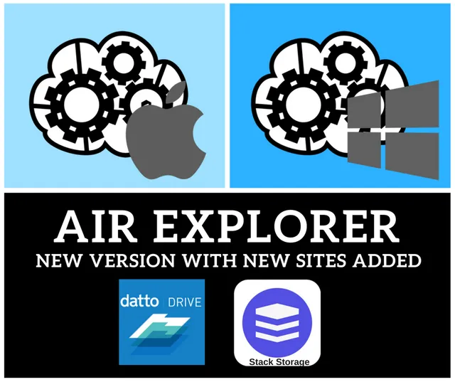 Air Explorer 2.1.0., the Cloud Servers Manager