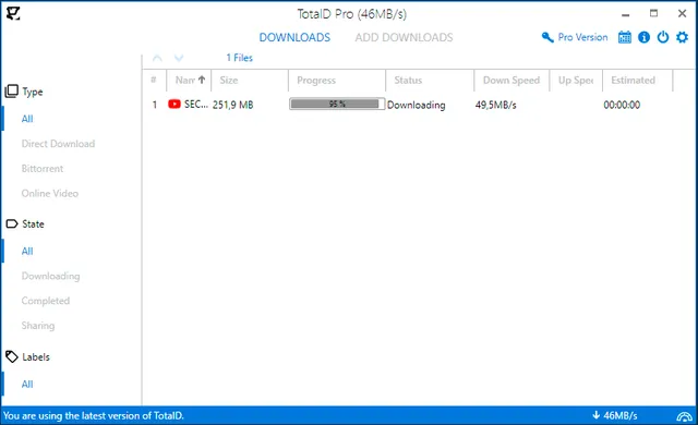 Download Youtube videos and audios with TotalD